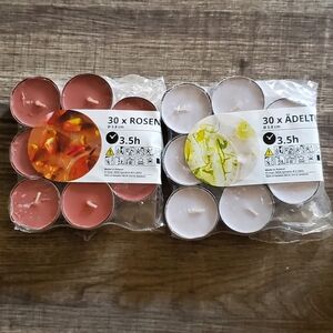 🍒🍒 30 Mix IKEA Tea Light Candles